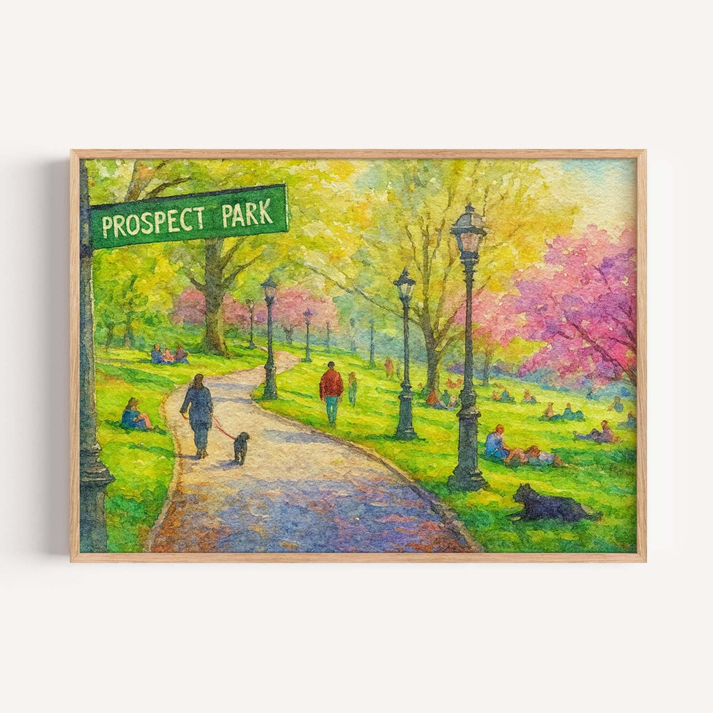Prospect Park Wall Art - Brooklyn, New York, USA
