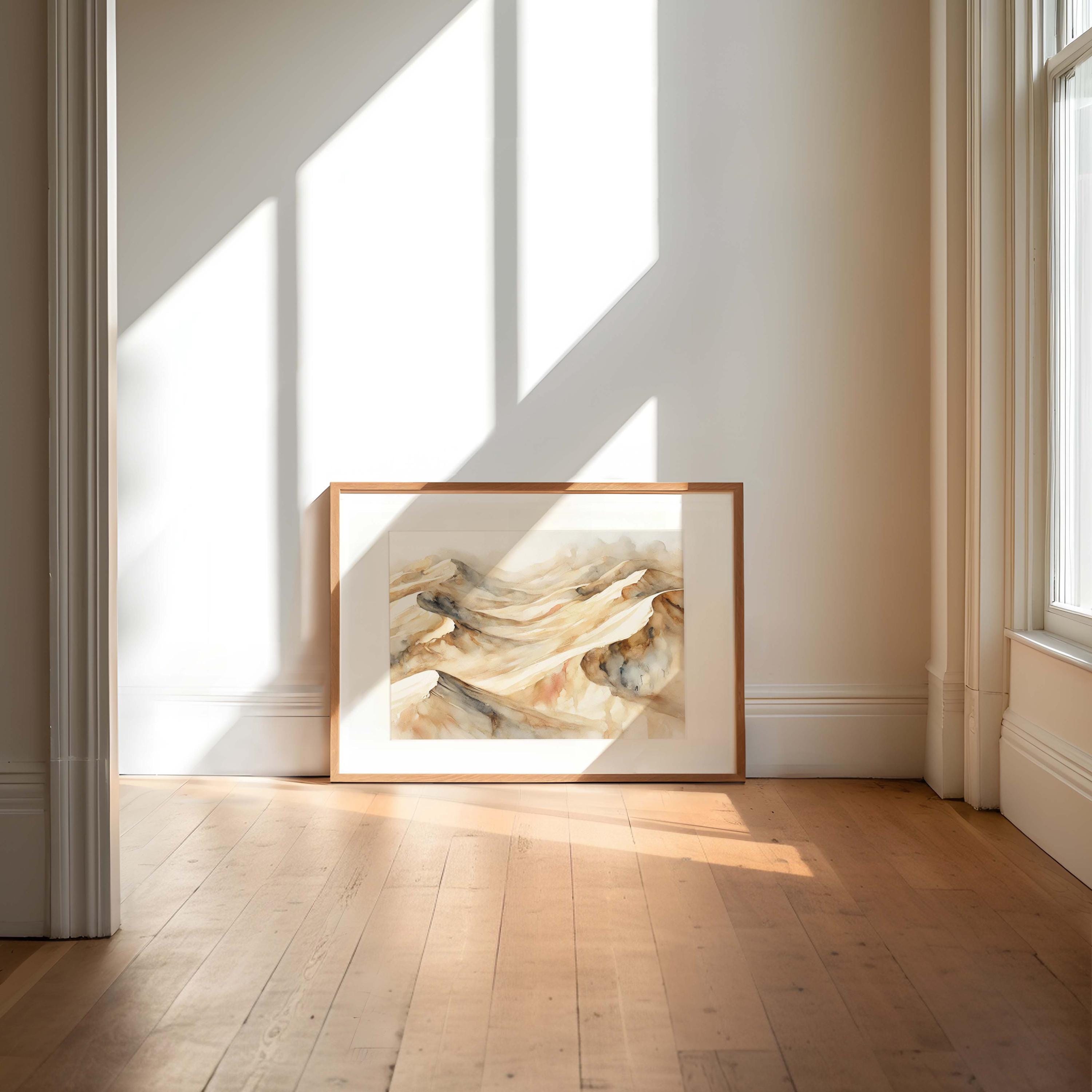 Desert Sand Dunes Wall Art
