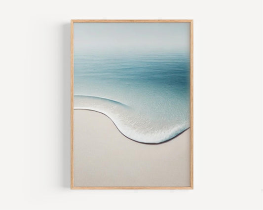 Beach Wall Art Coastal Print Ocean Decor Travel Gift Housewarming College Room Beach Print