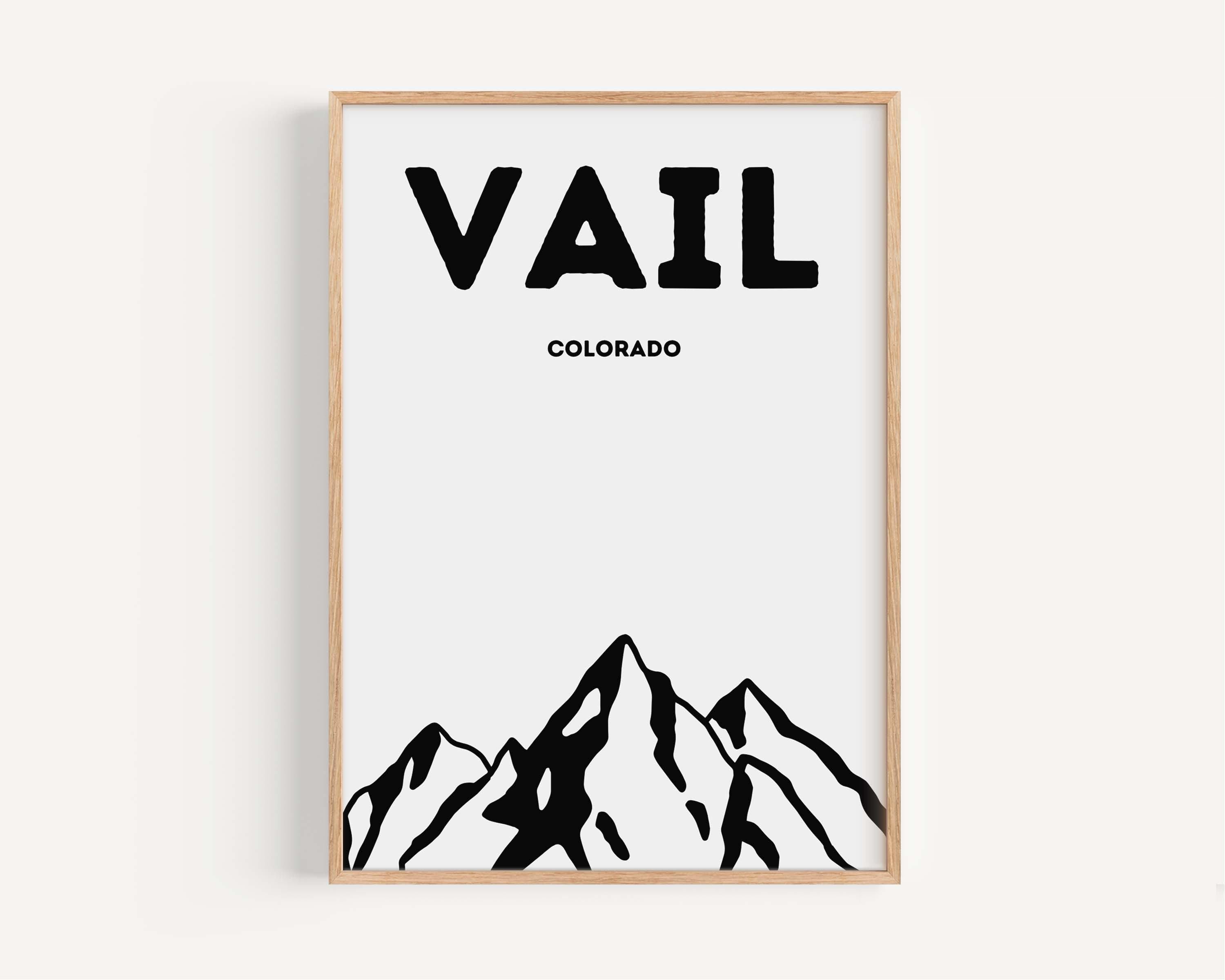 Vail Wall Art - Vail, Colorado, USA