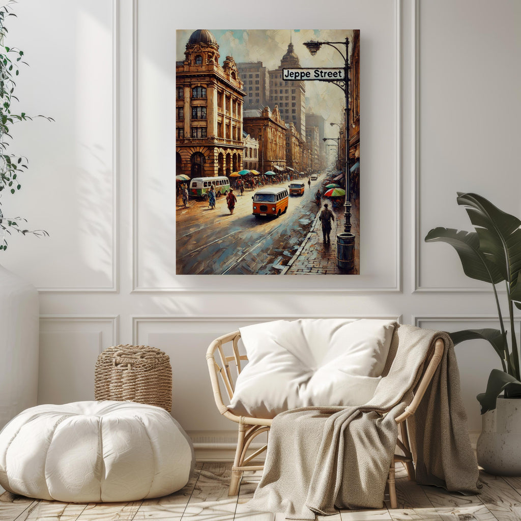 Jeppe Street Print Vintage - Johannesburg, South Africa