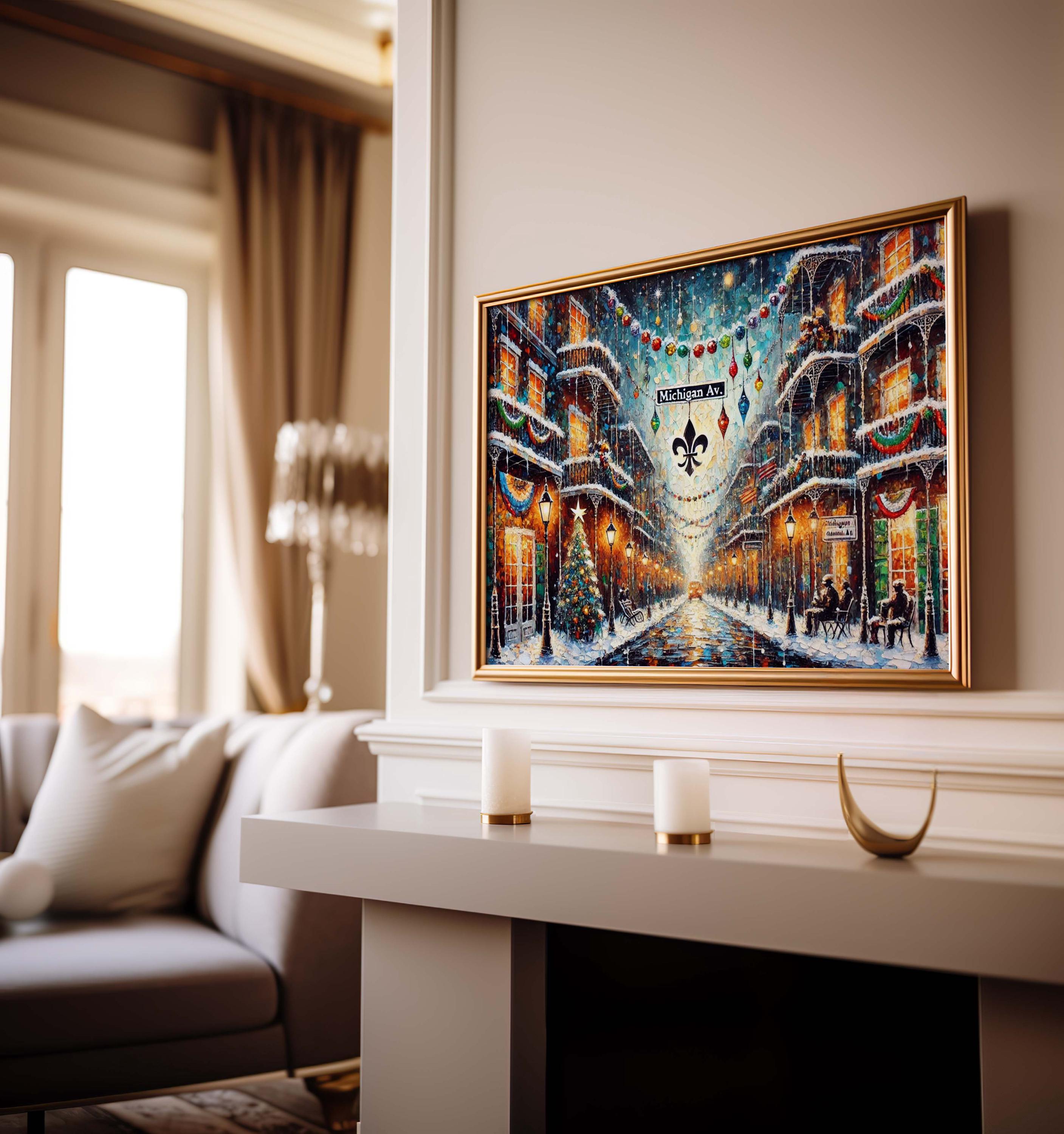 Michigan Avenue Art Print - Chicago, Illinois, USA