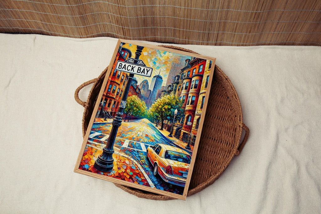 Boston City Map Print - Boston, Massachusetts, USA