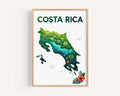 Costa Rica Tropical Print - Costa Rica