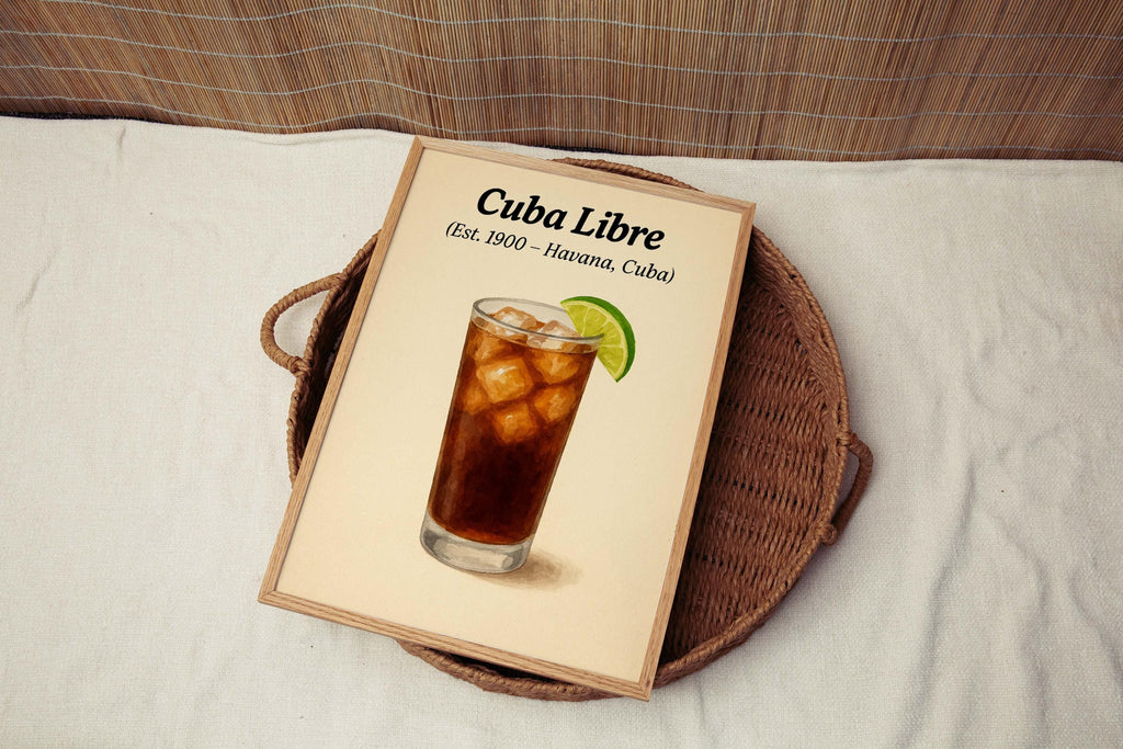 Cuba Libre Print Vintage - Havana, Cuba