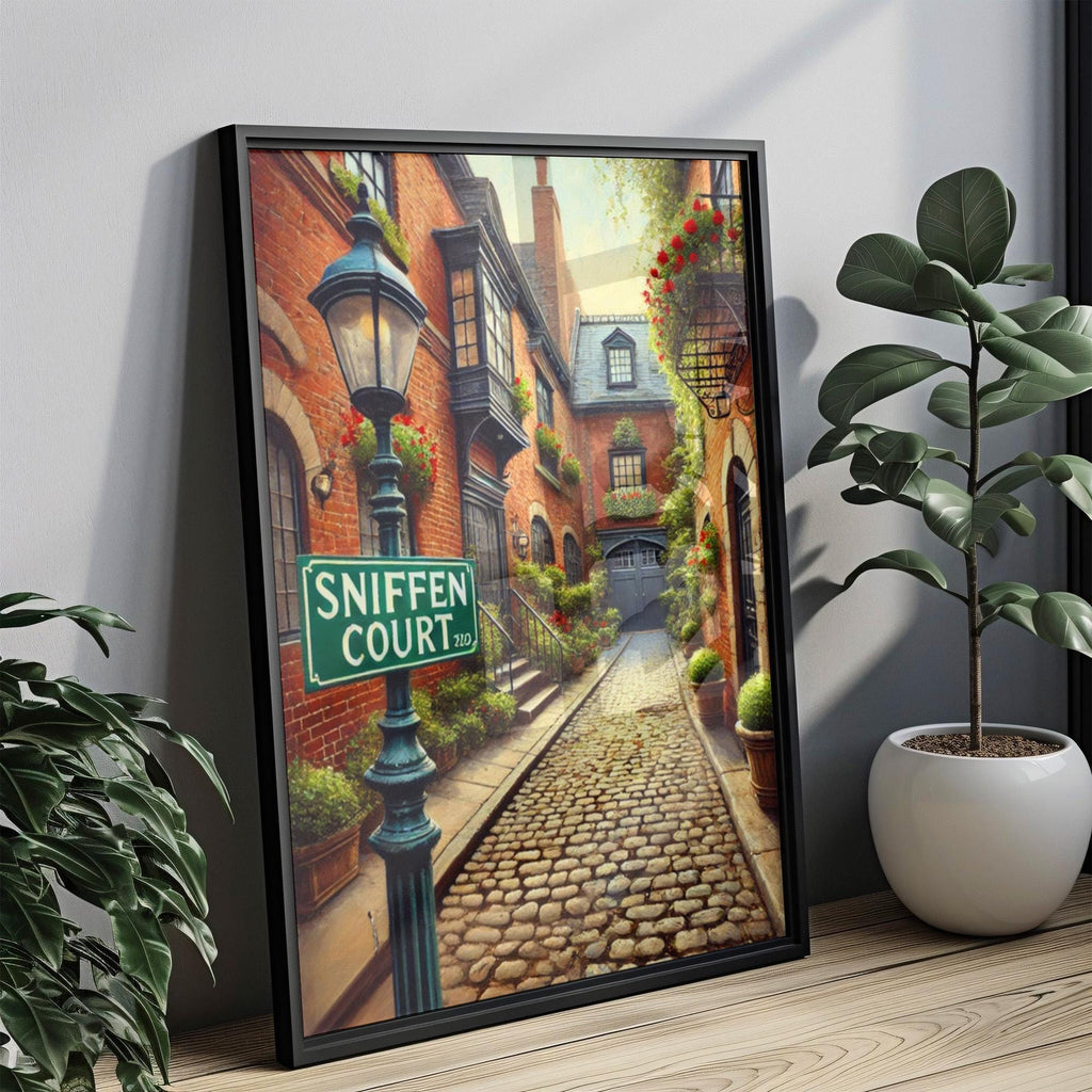 Sniffen Court Wall Art - New York, New York, USA