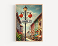 Jonker Street Poster - Malacca, Malaysia