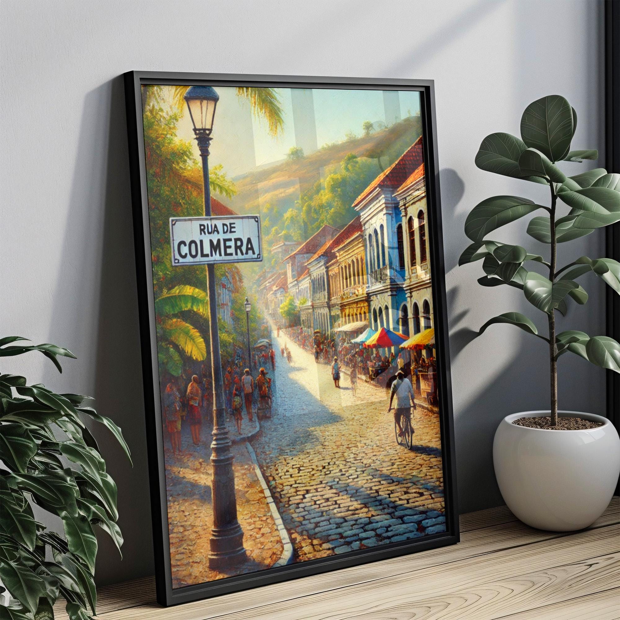 Rue De Colmera Print - Dili, East Timor