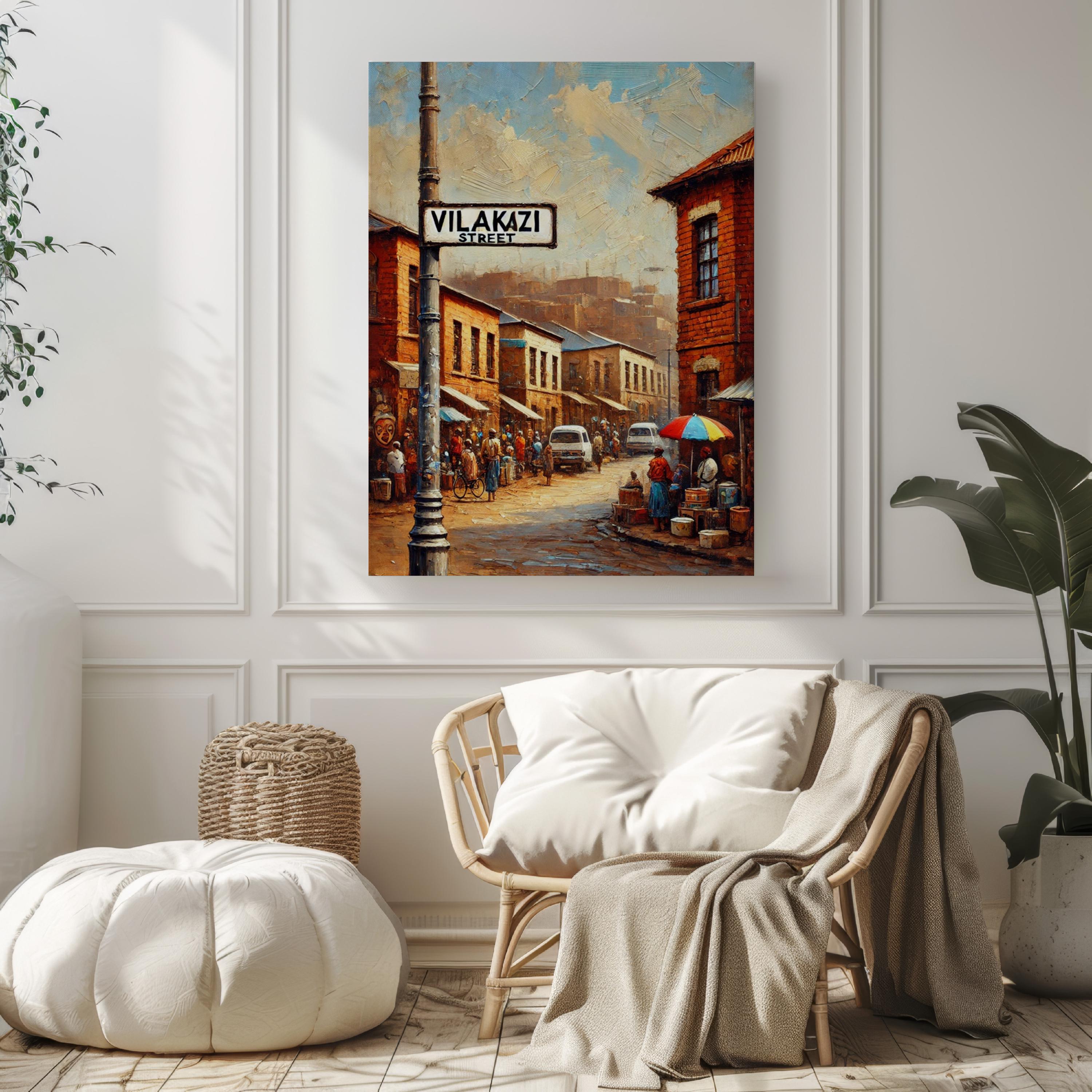 Vilakazi Street Wall Art Decor - Soweto, South Africa