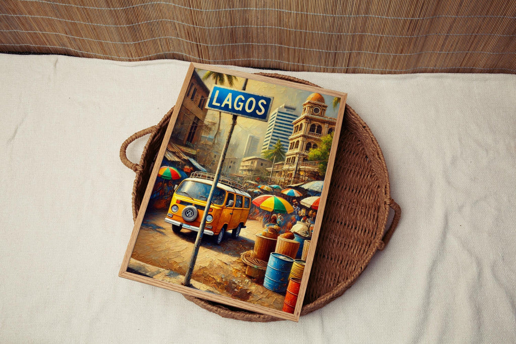 Lagos Modern Wall Art - Lagos, Nigeria