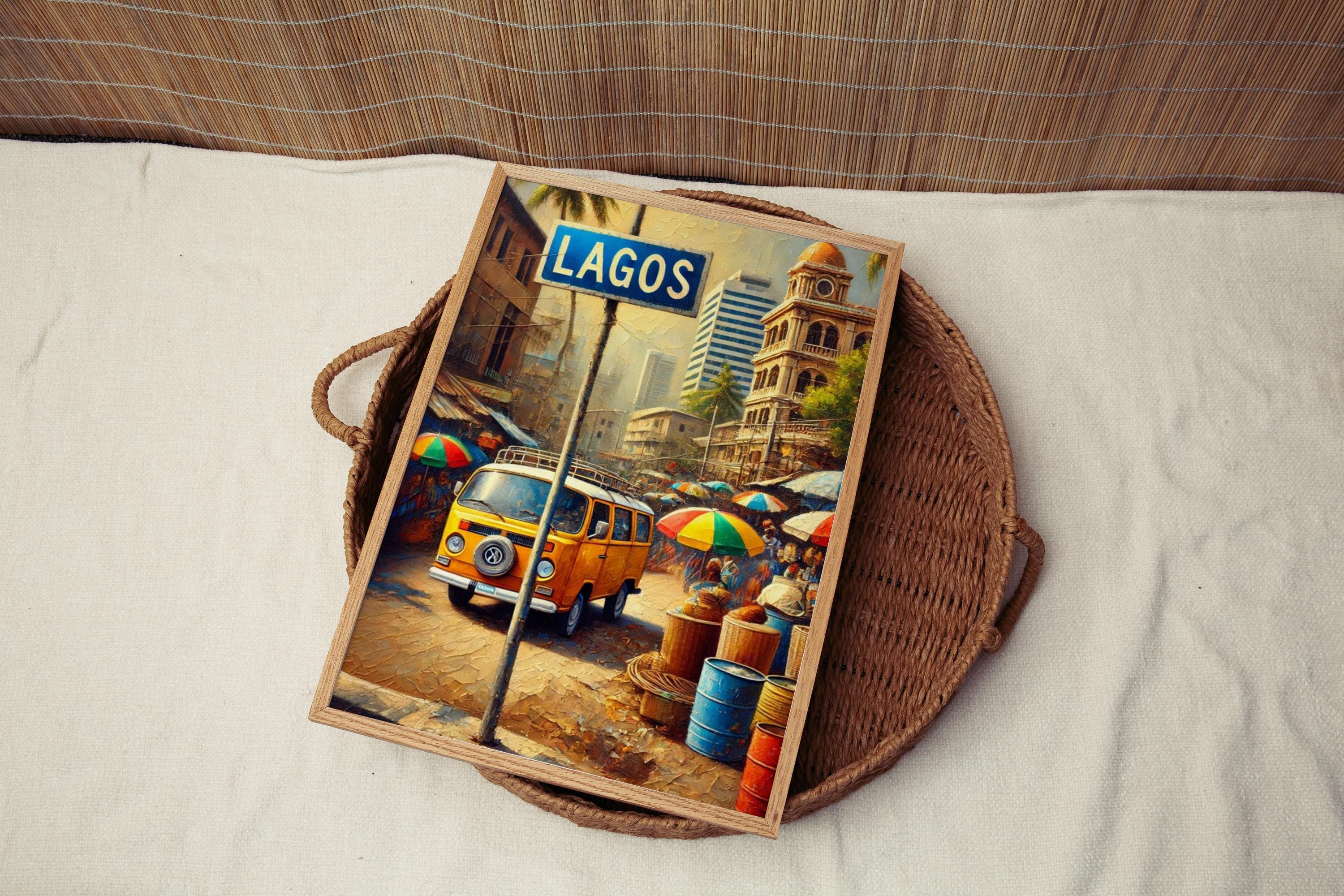 Lagos Modern Wall Art - Lagos, Nigeria