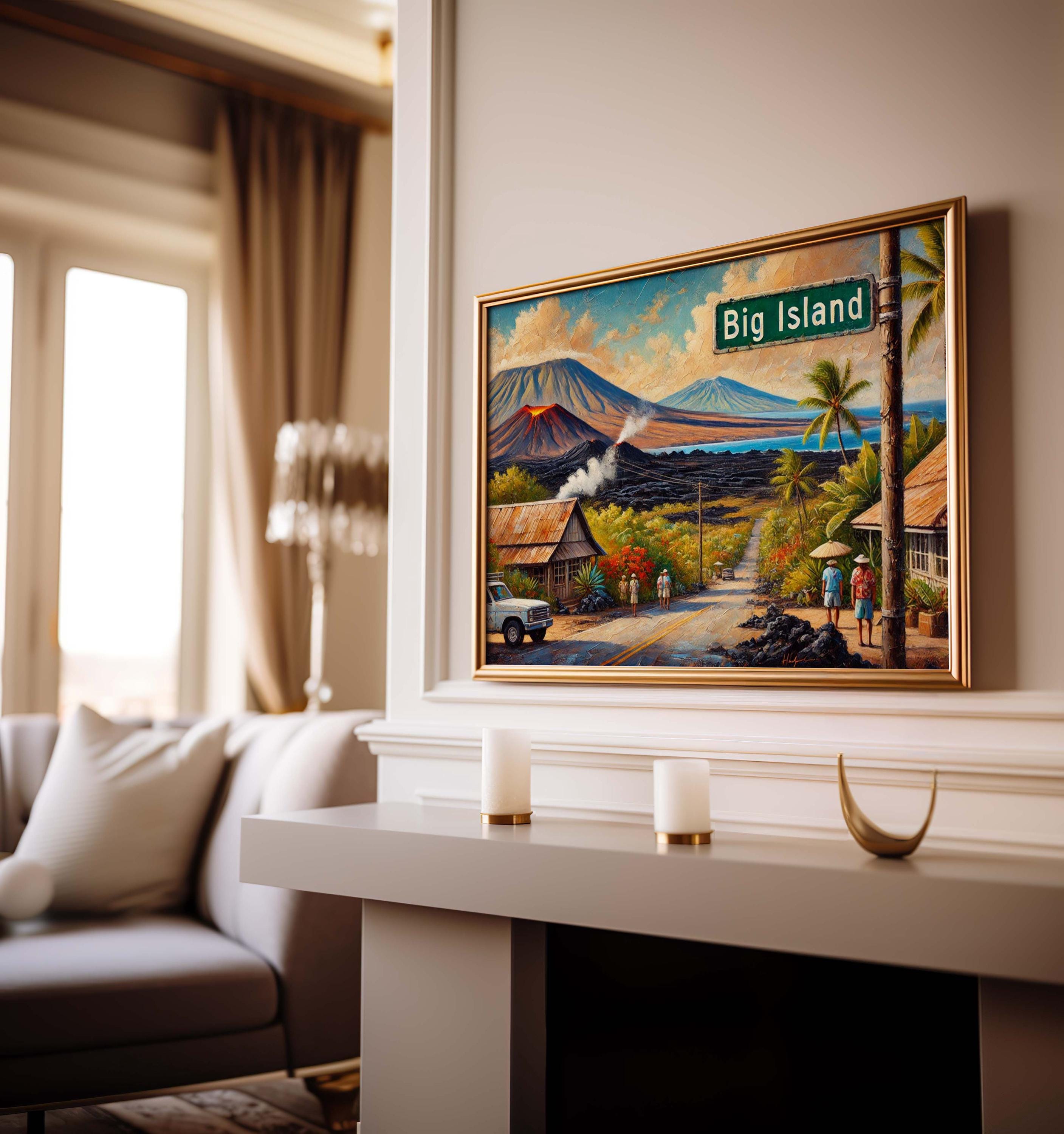 Big Island Poster - Hawaii, USA