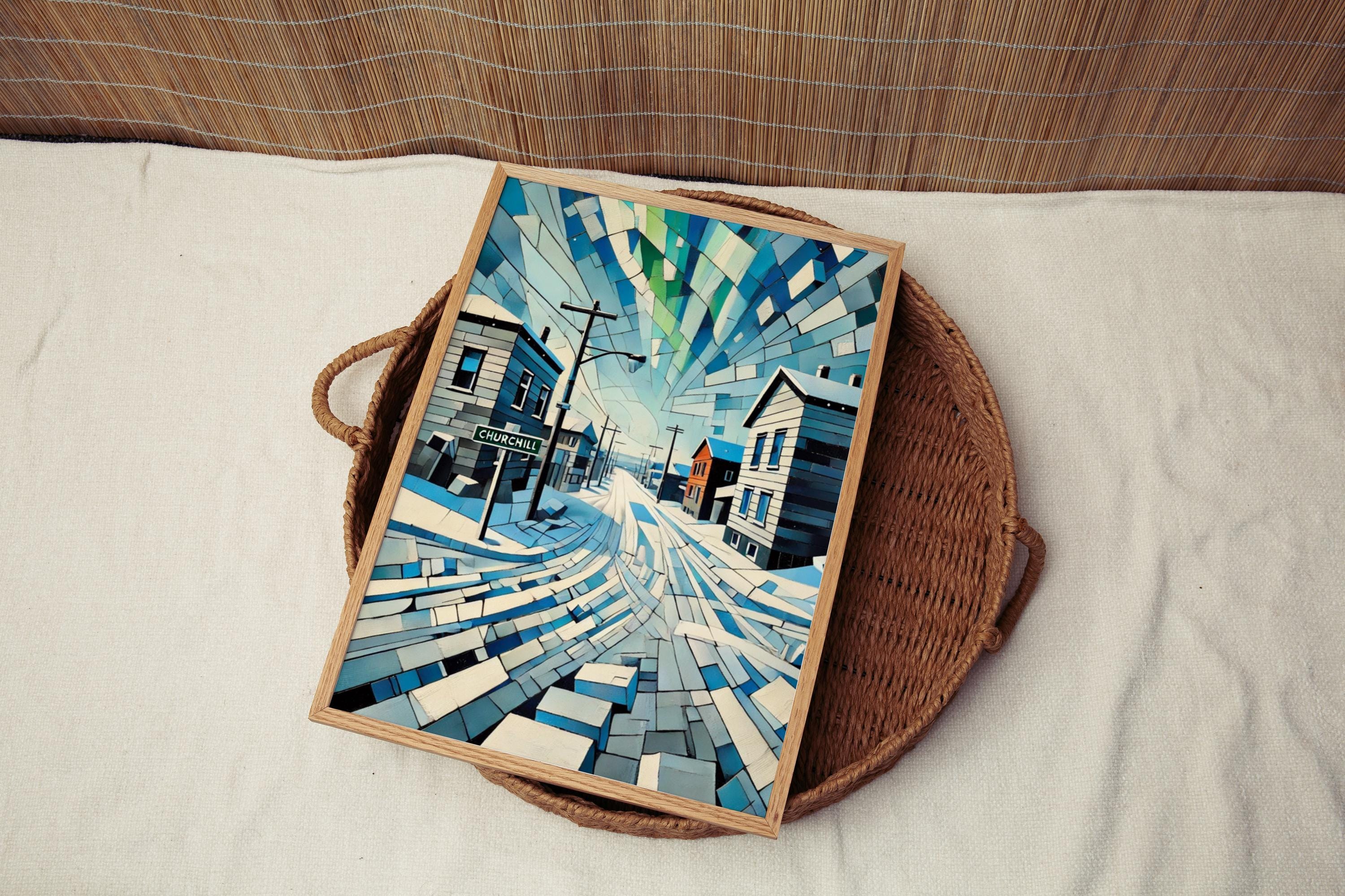 Churchill Vintage Print - Manitoba, Canada