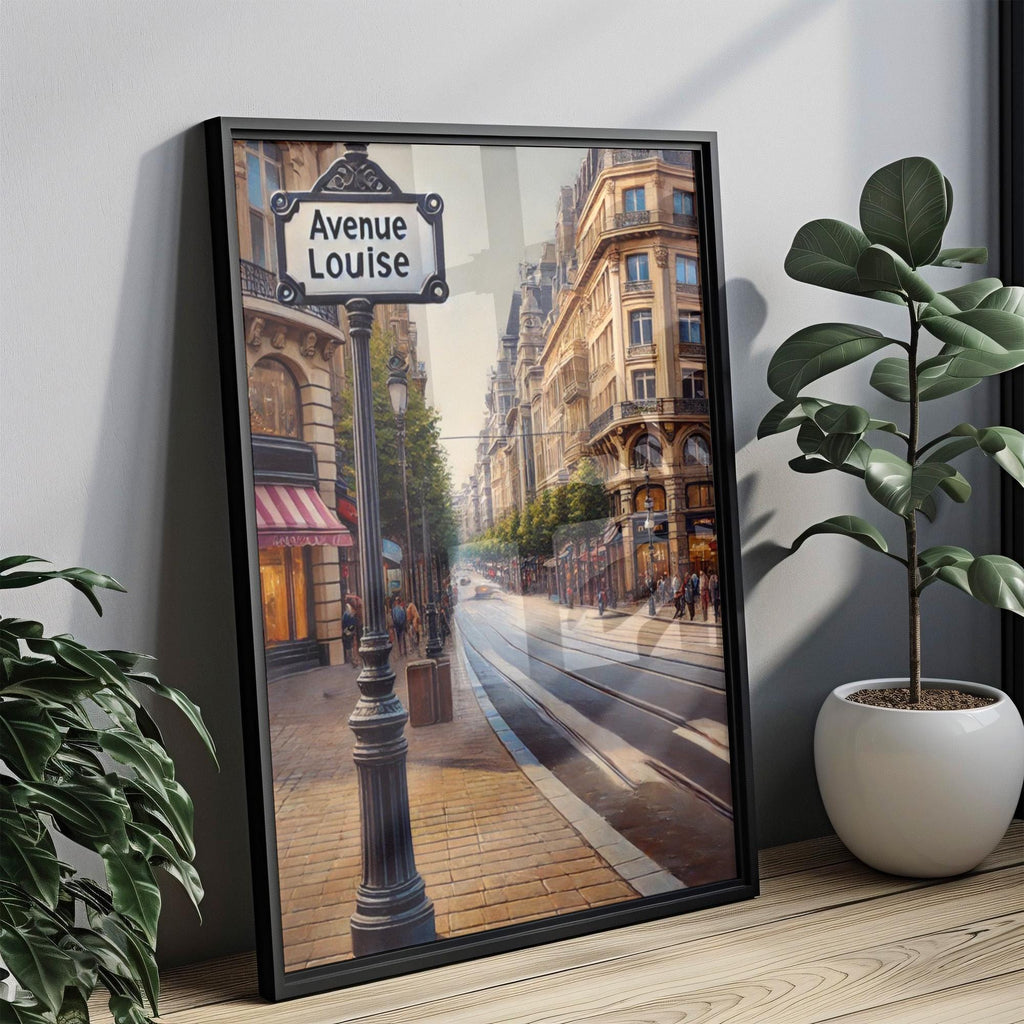 Avenue Louise Print - Brussels, Belgium
