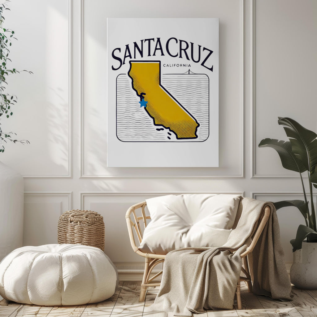 Santa Cruz Wall Art - Santa Cruz, California, USA