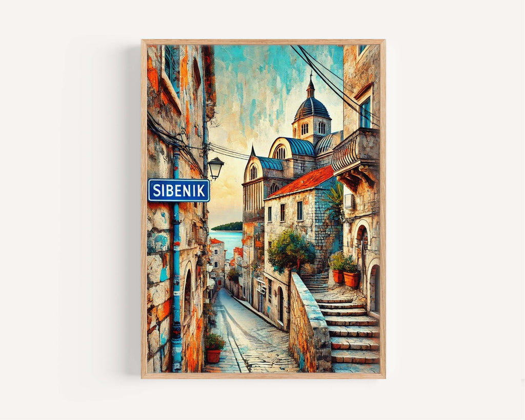 Sibenik Art Print - Sibenik, Croatia