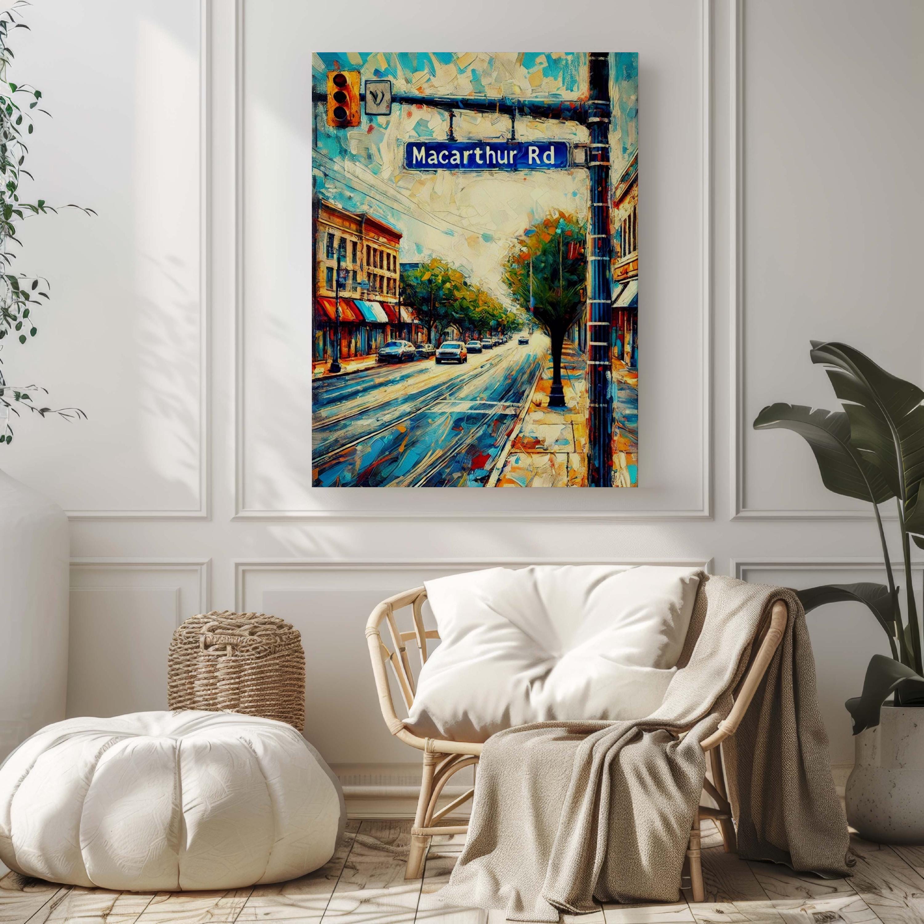 MacArthur Road Print - Whitehall, Pennsylvania, USA