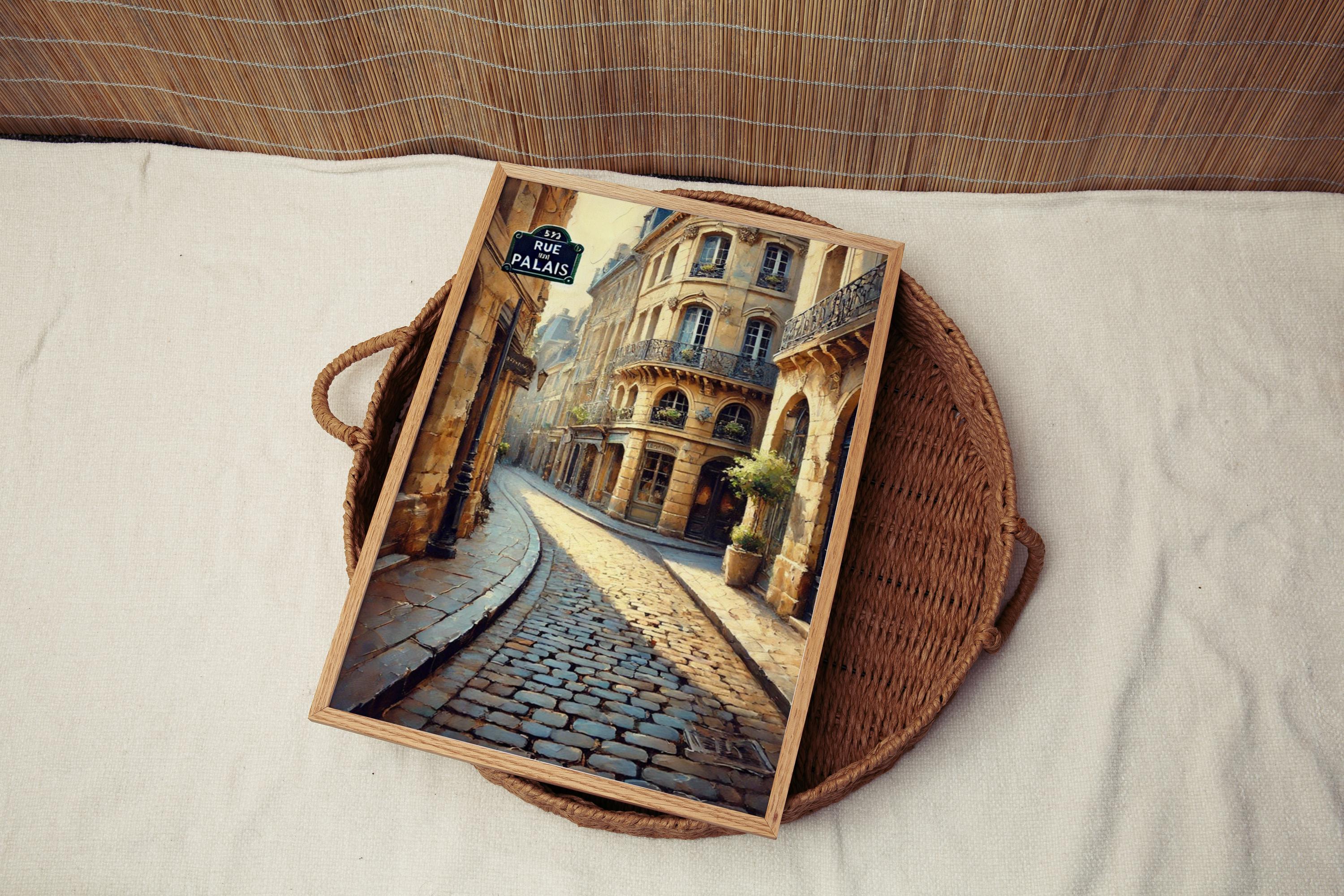 Rue Du Palais Print - Nancy, France