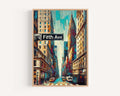 Fifth Avenue Print - Manhattan, New York, USA