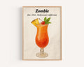 Zombie Cocktail Print