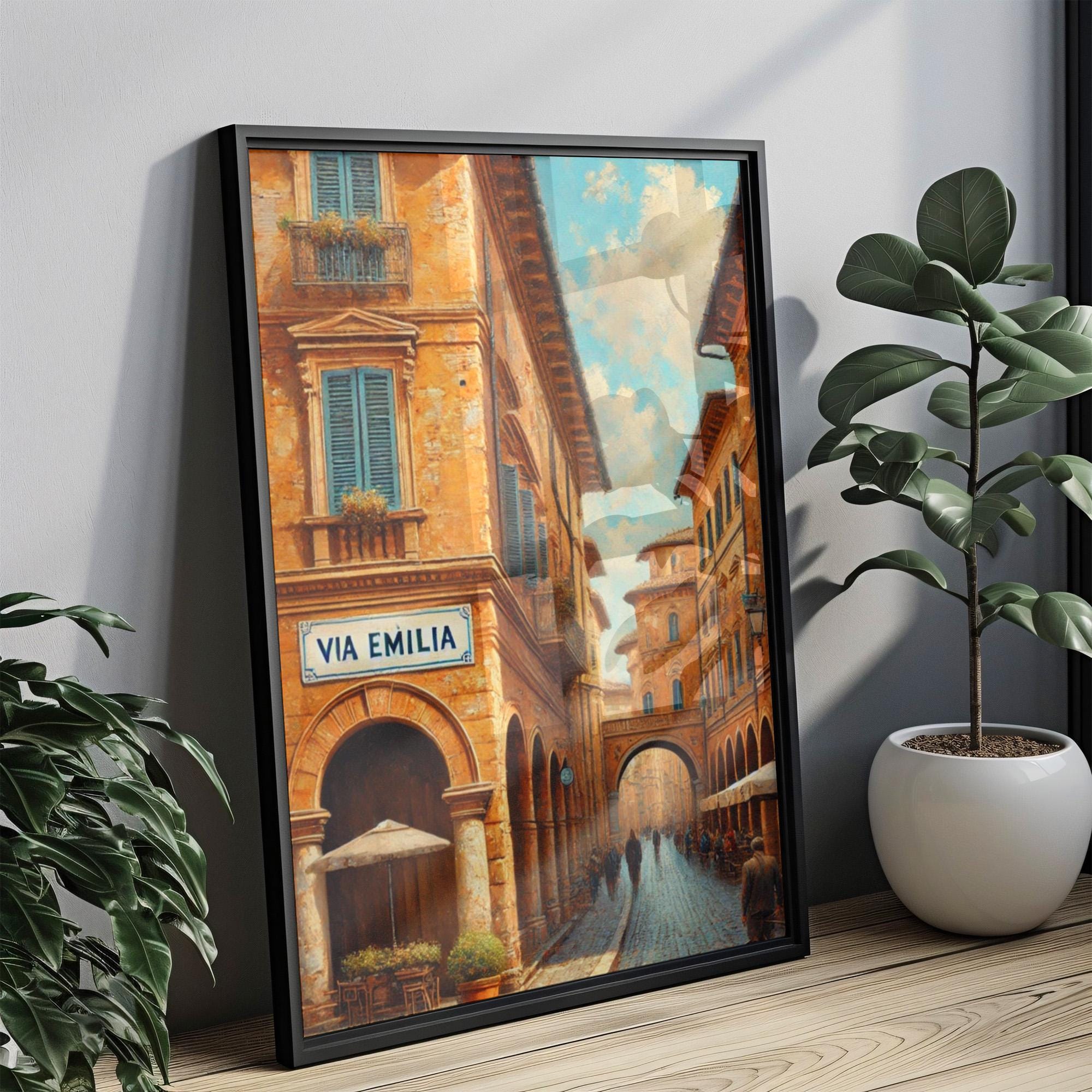 Via Emilia Print Decor - Bologna, Italy