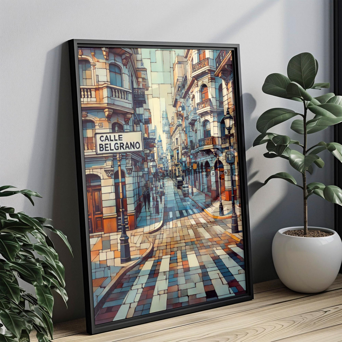 Calle Belgrano Print - Buenos Aires, Argentina