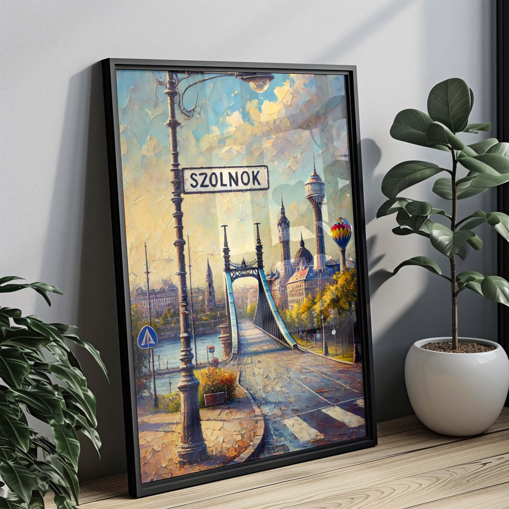 Szolnok Art Print - Szolnok, Hungary