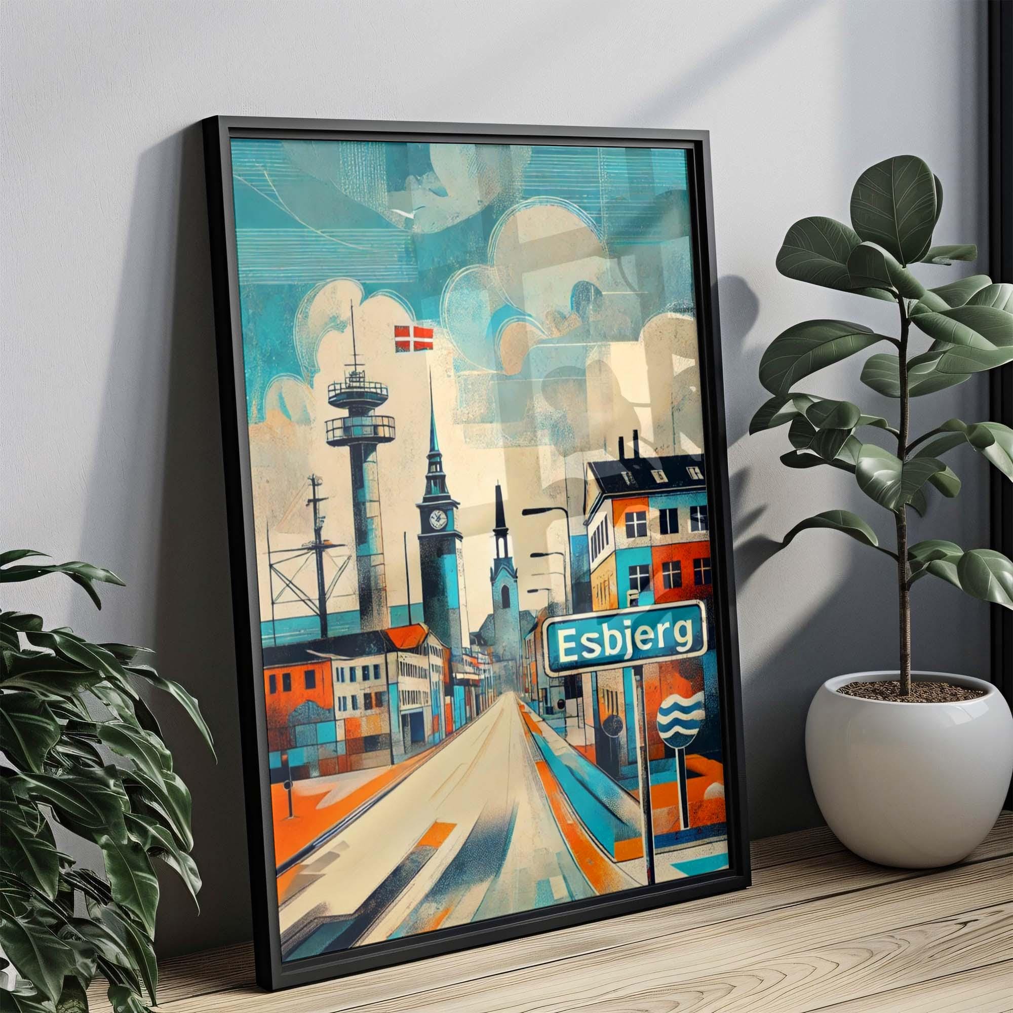 Esbjerg Scandinavian Print - Esbjerg, Denmark