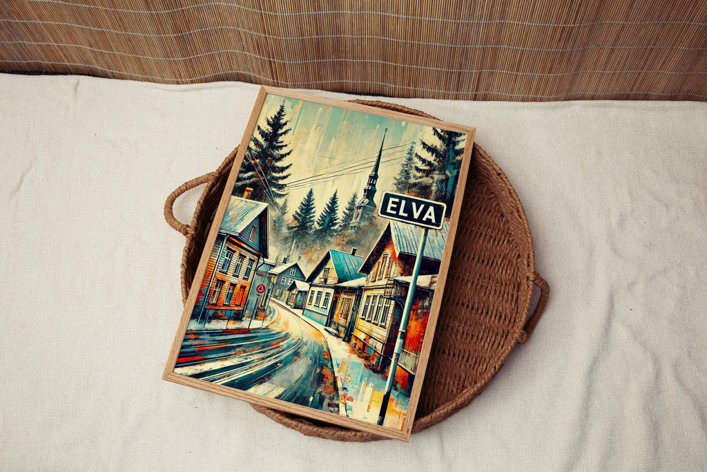 Elva Print Modern Decor - Elva, Estonia