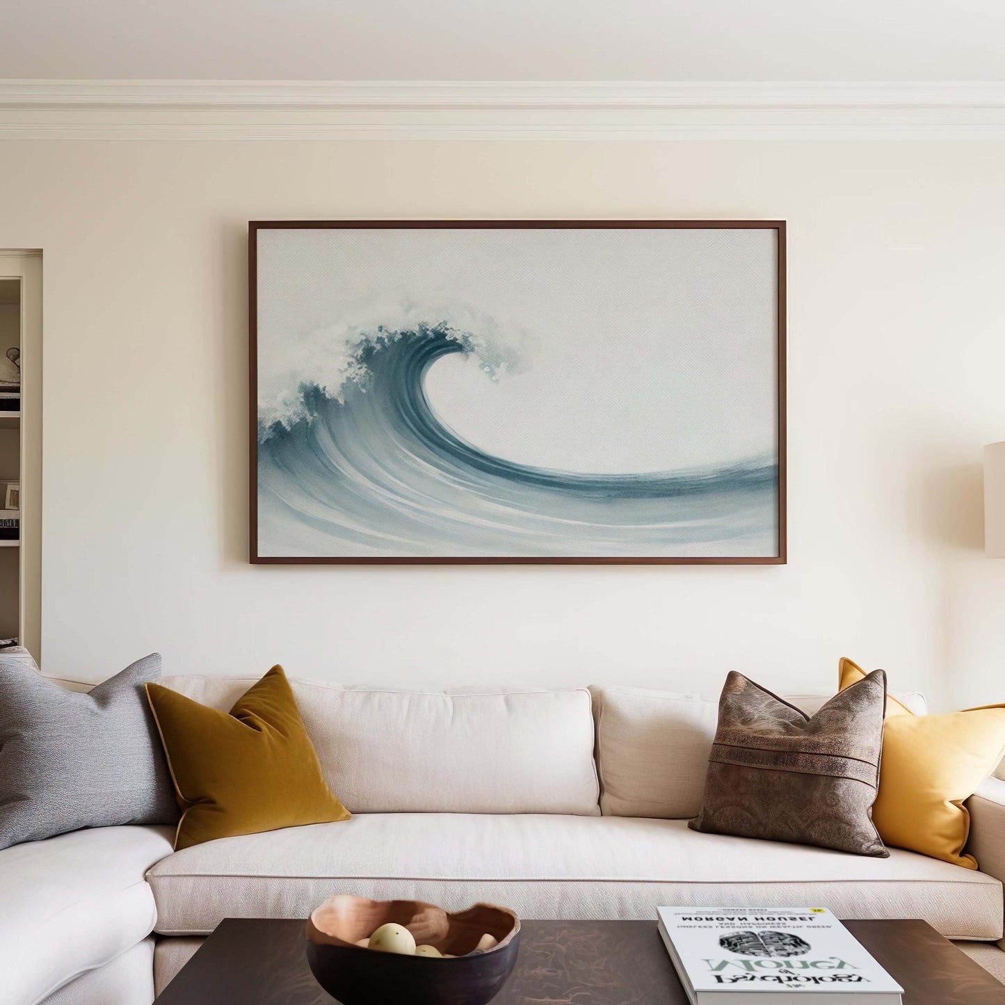 Nature Gift Wave Wall Art Ocean Print Beach Decor Housewarming New Home Family Art Nautical Decoration