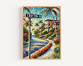 Crayton Road Print - Naples, Florida, USA