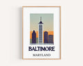 Baltimore Wall Art - Baltimore, Maryland, USA