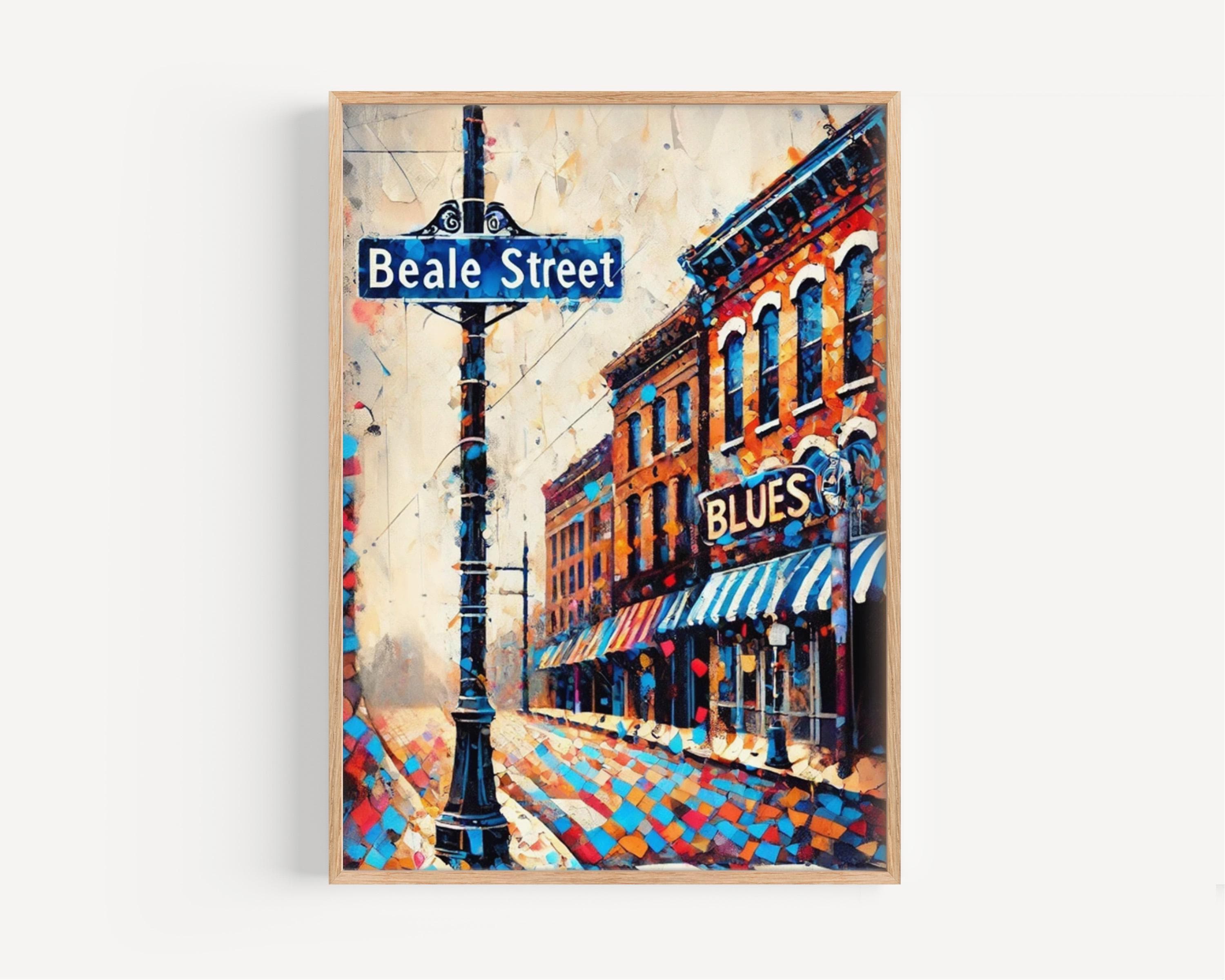 Beale Street Print - Memphis, Tennessee, USA