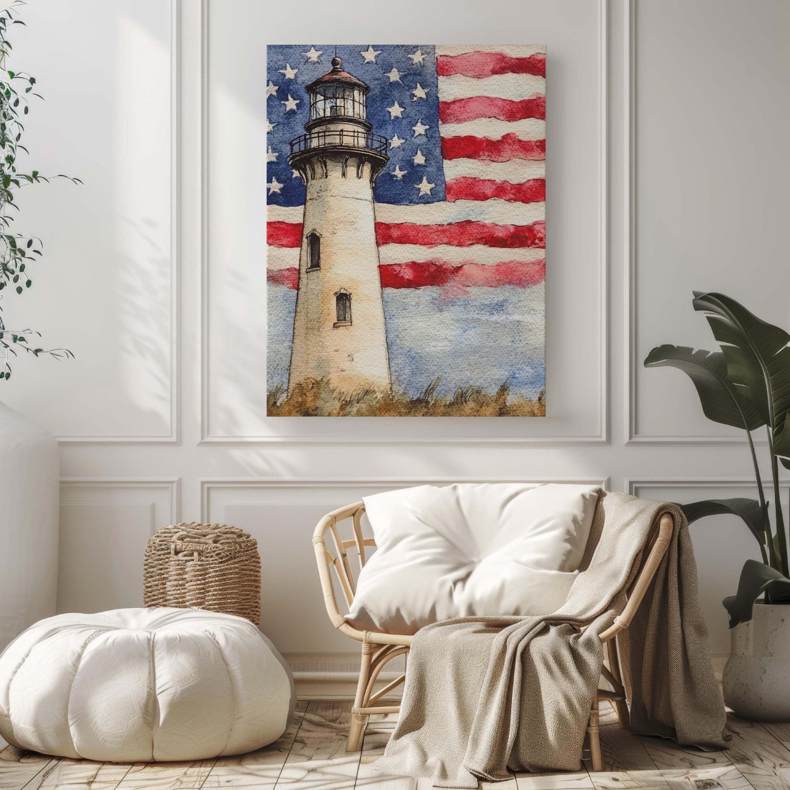 Lighthouse Wall Art Coastal - United States