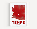 Tempe Modern Wall Art - Tempe, Arizona, USA