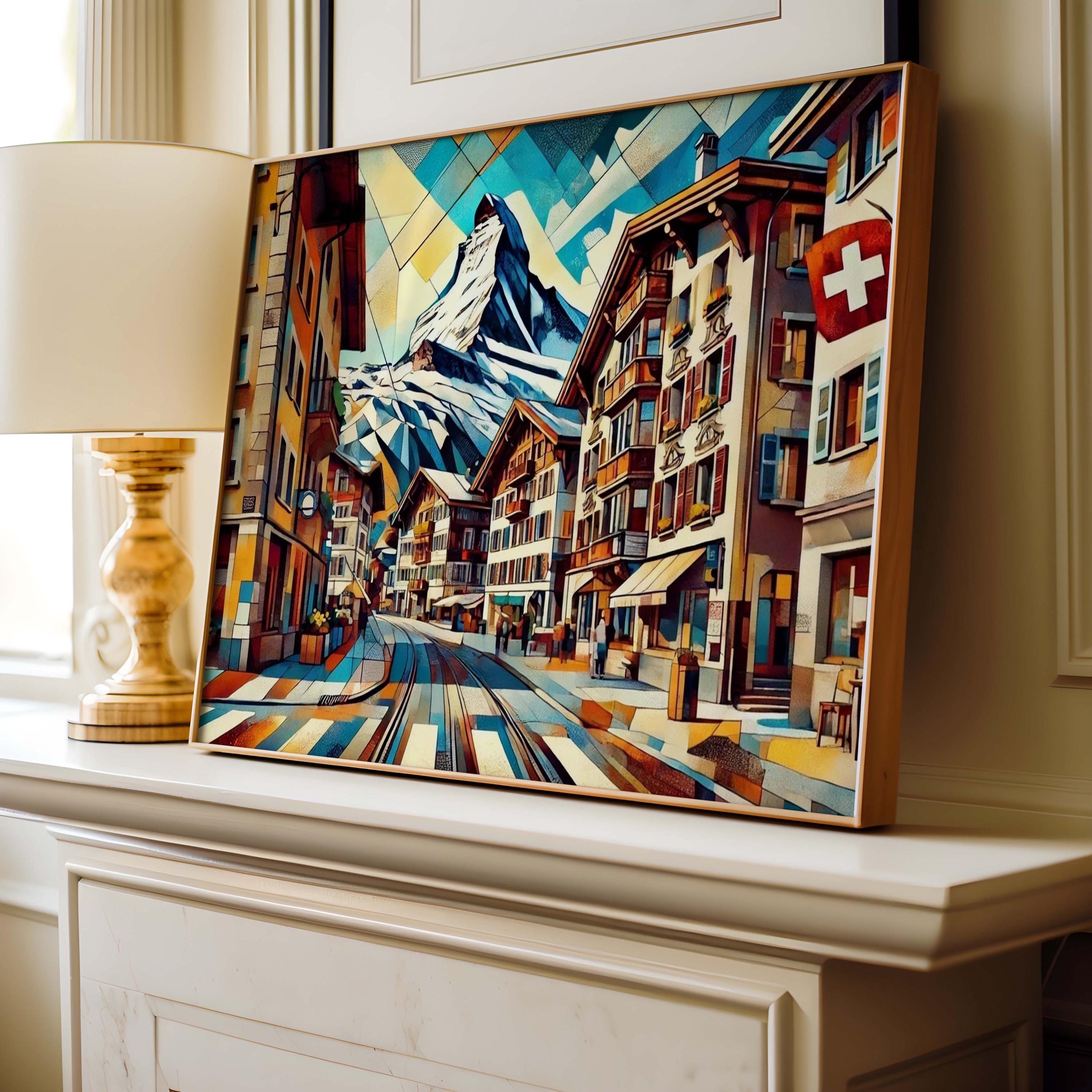 Bahnhofstrasse Print Cityscape - Zurich, Switzerland