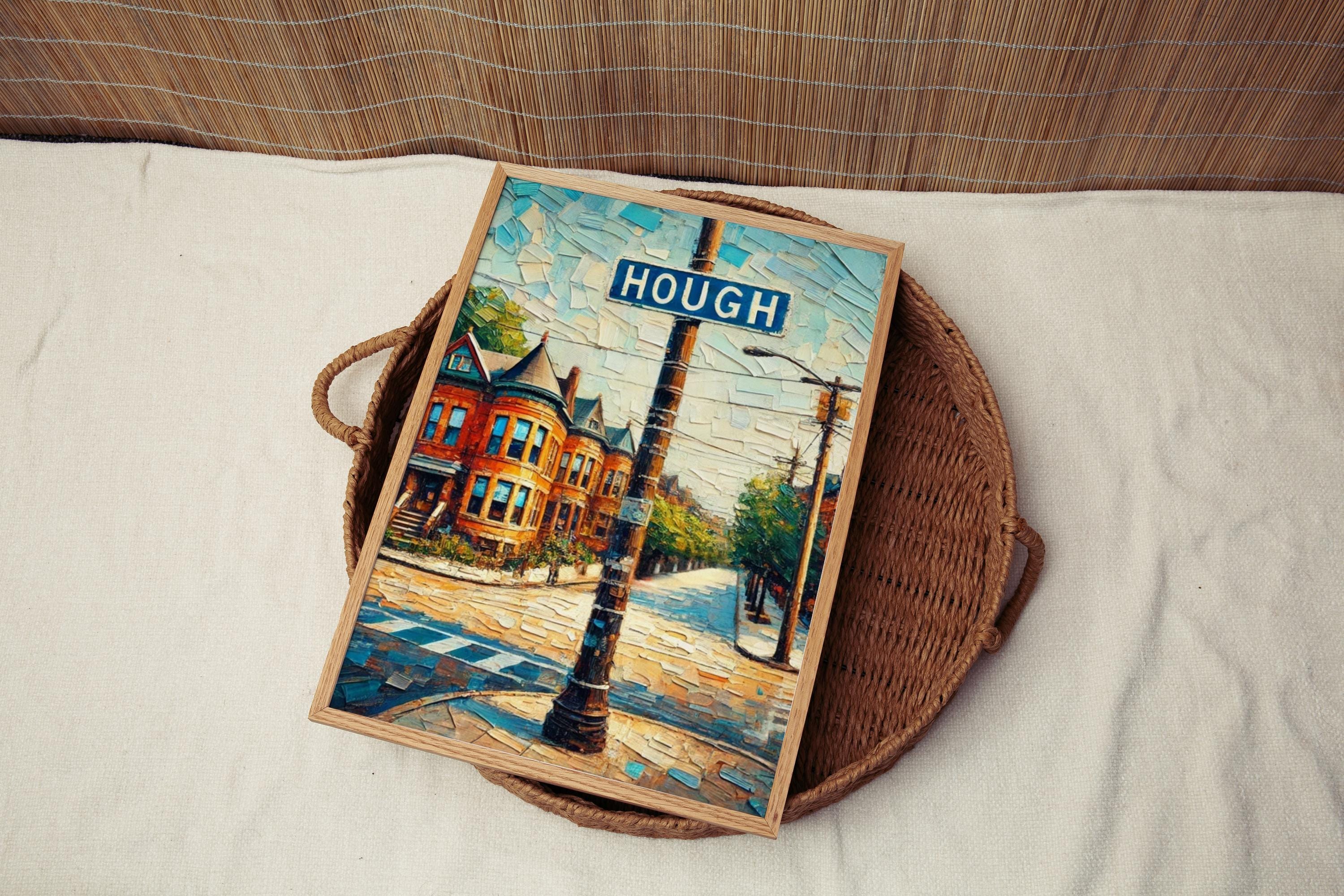 Hough Wall Art - Cleveland, Ohio, USA