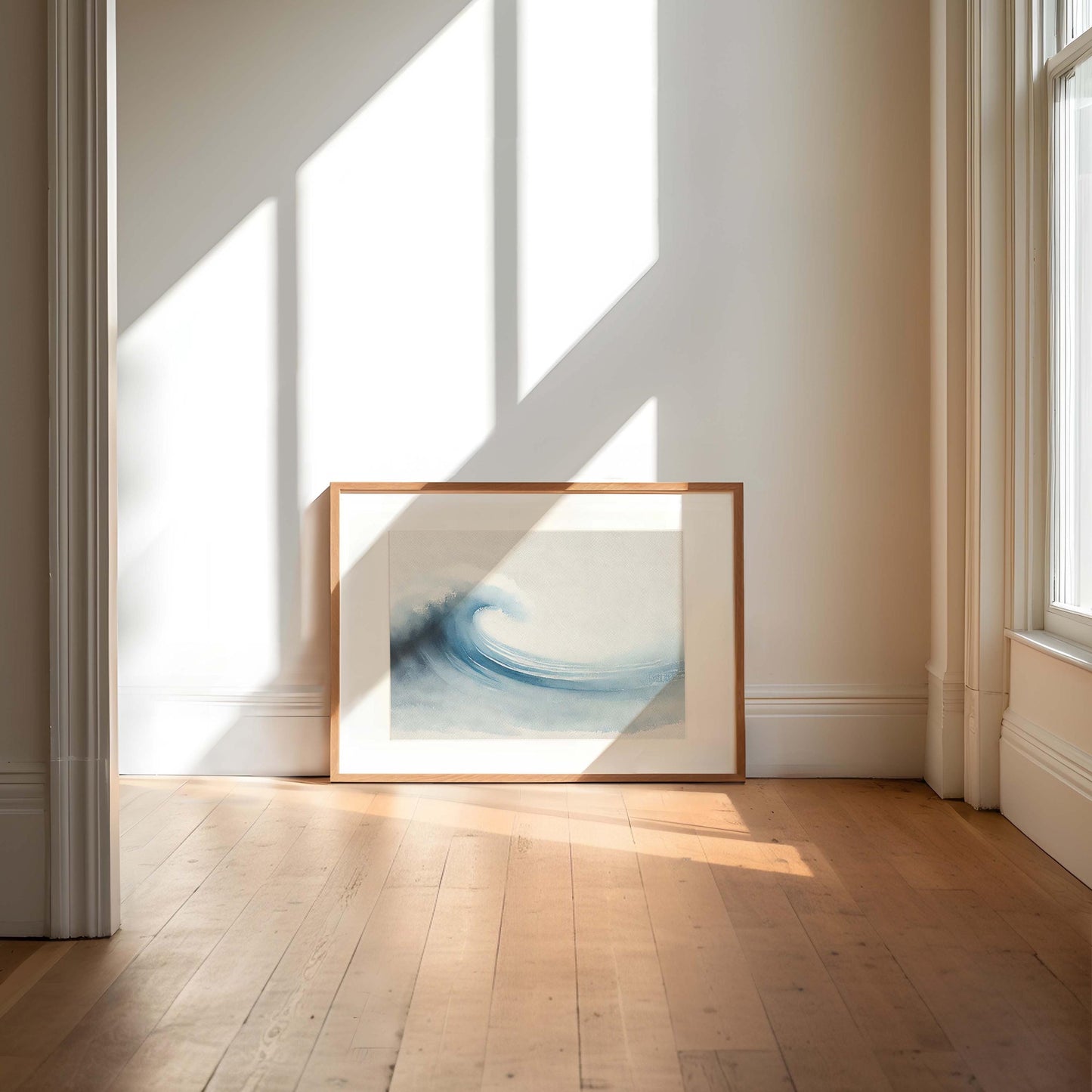 Nature Gift Wave Wall Art Ocean Print Beach Decor New Home Housewarming Family Nature Art