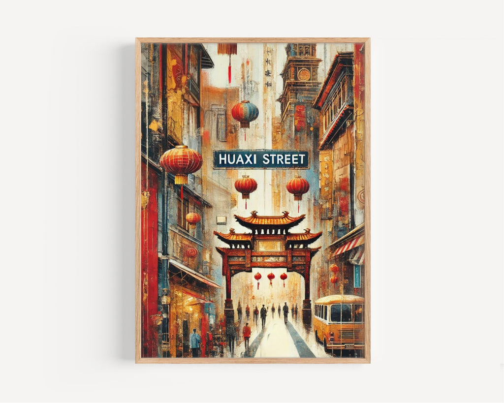 Huaxi Street Wall Art - Taipei, Taiwan