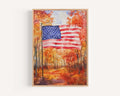 American Flag Wall Art - United States