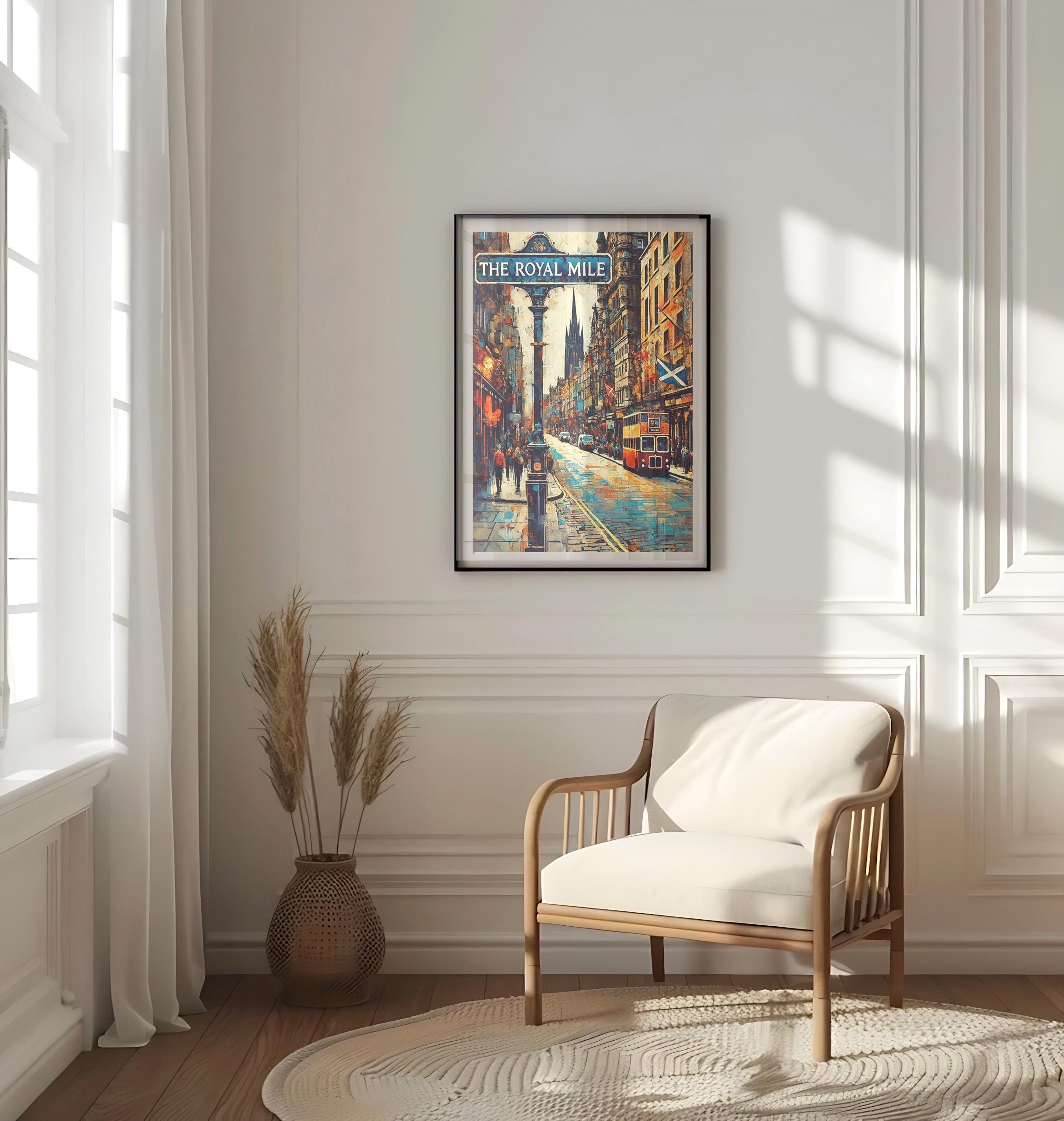 Royal Mile Wall Art - Edinburgh, United Kingdom