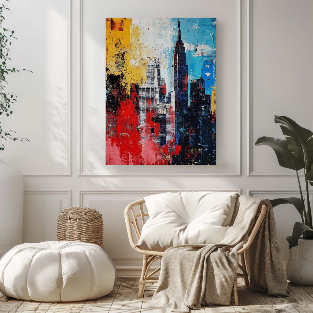 City Skyline Poster - United States