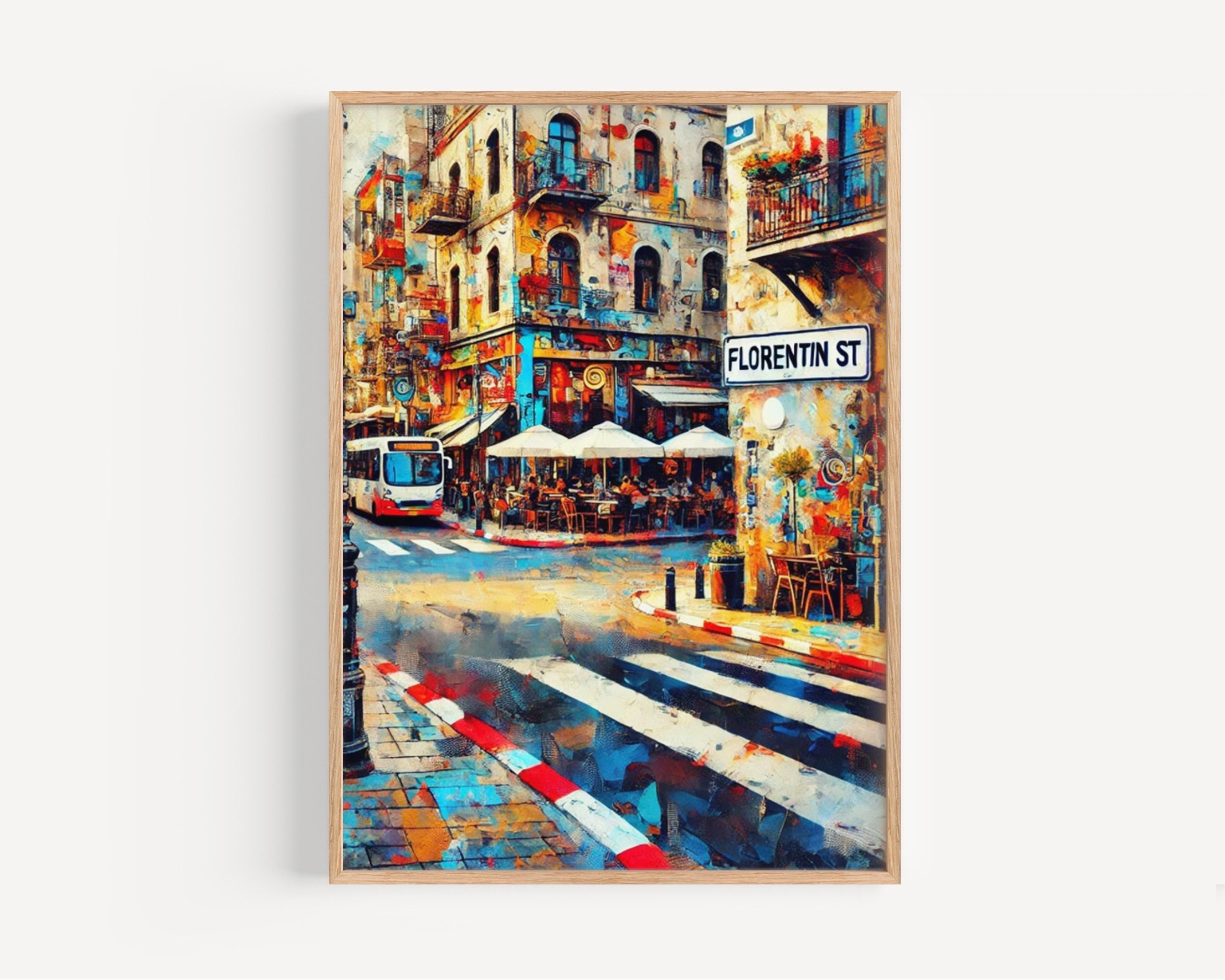 Florentin Wall Art - Tel Aviv, Israel