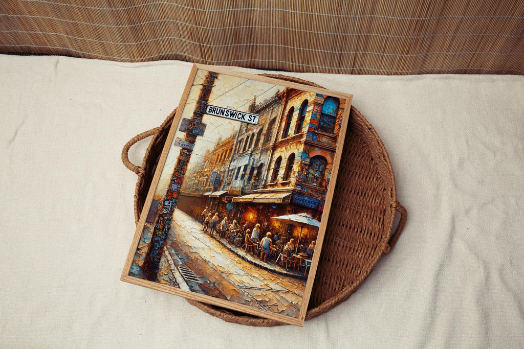 Brunswick Street Print - Melbourne, Australia