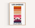 Modern Los Angeles Poster - Los Angeles, California, USA