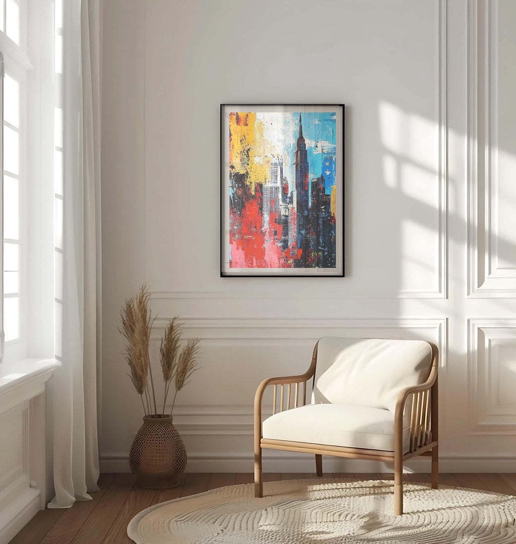 City Skyline Poster - United States