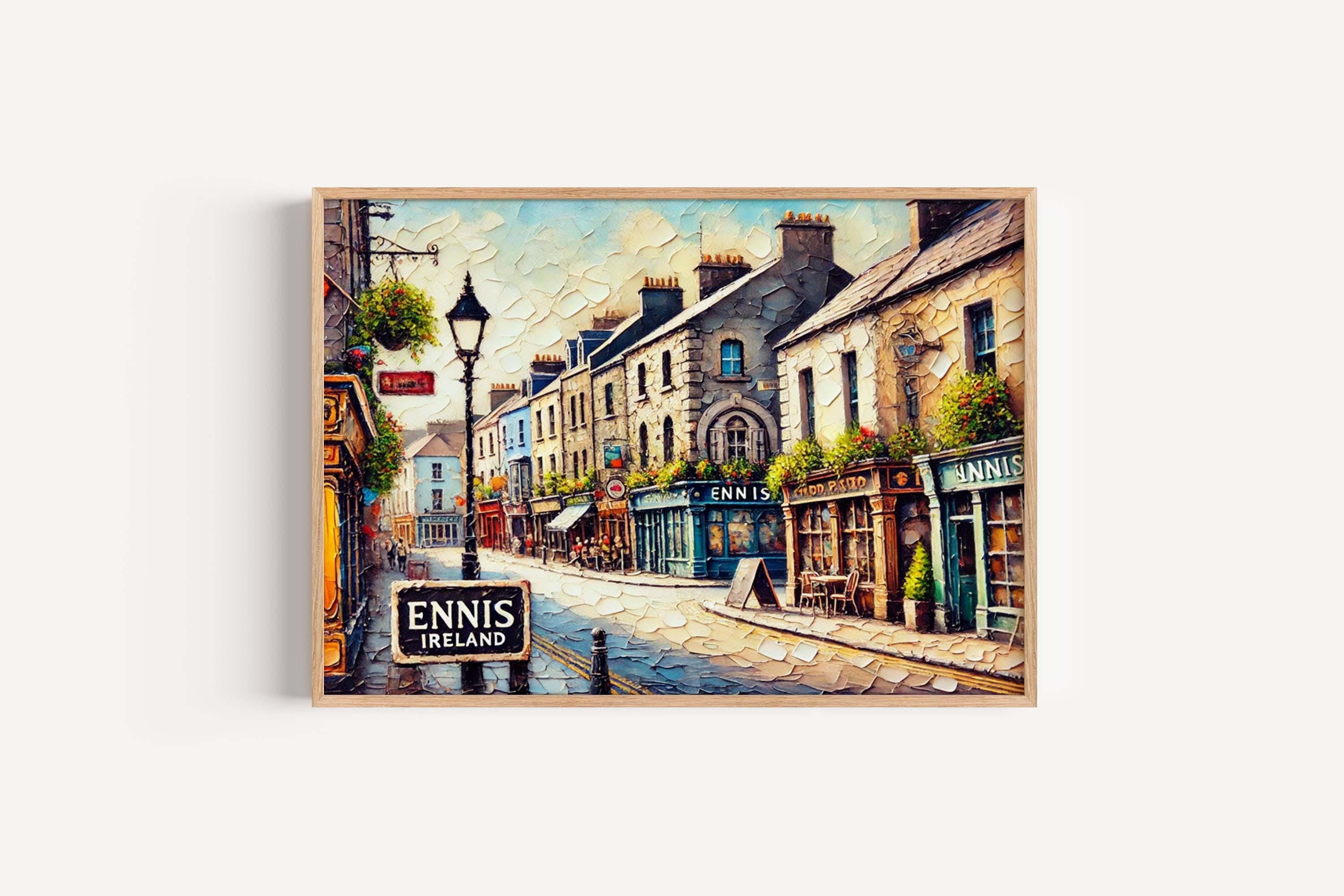 Ennis Wall Art Decor - Ennis, Ireland