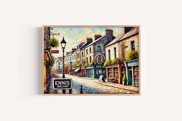 Ennis Wall Art Decor - Ennis, Ireland