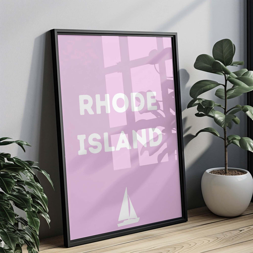 Dorm Room Wall Art - Rhode Island, USA