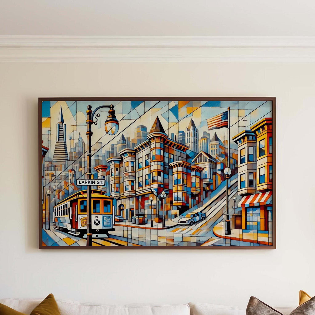Larkin St Print Modern - San Francisco, California, USA
